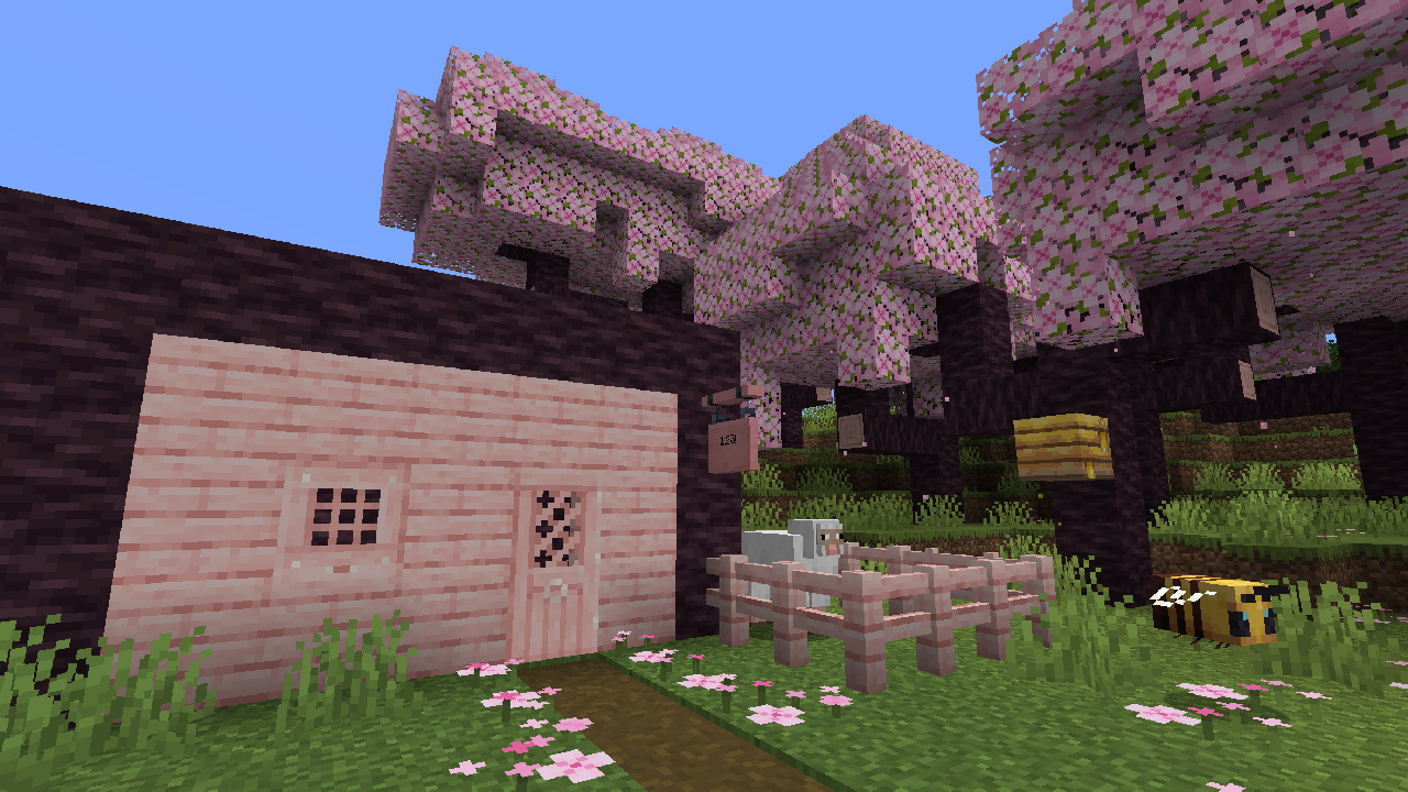 Das nächste Update von Minecraft fügt Kirschblüten hinzu