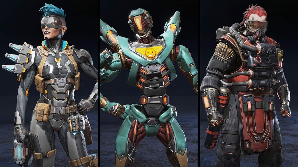 All Legend skins on the Season 18: Resurrection Battle Pass in Apex Legends  - Press SPACE to Jump